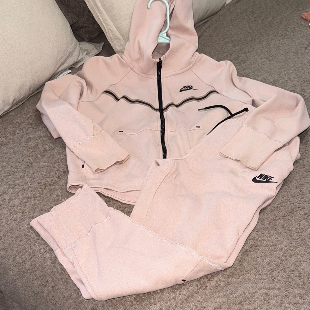 Nike Light Pink Hoodie and Joggers Set